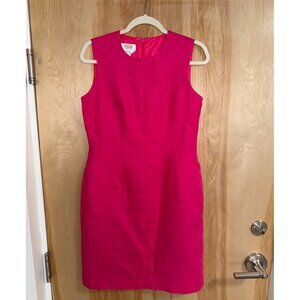 Pink Talbots Linen Sleeveless Dress Size Petite 8